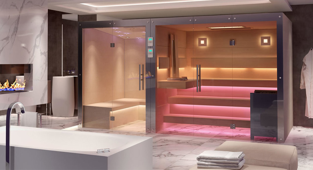 Duo Sauna Hammam Concept Wellness Suisse